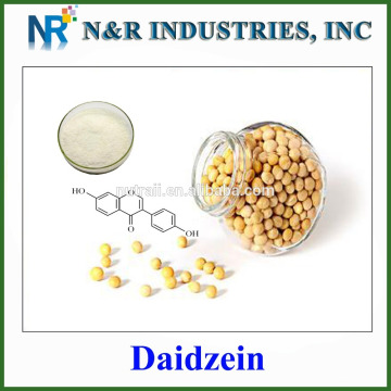 Grande quantité en stock et bon prix Daidzein Powder N ° CAS 486-66-8